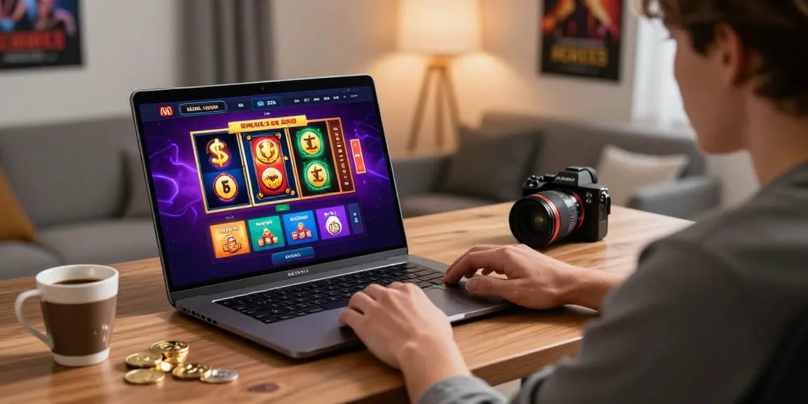 Expérience de jeu dans un casino en ligne sans vérification, avec interface moderne et ambiance conviviale.